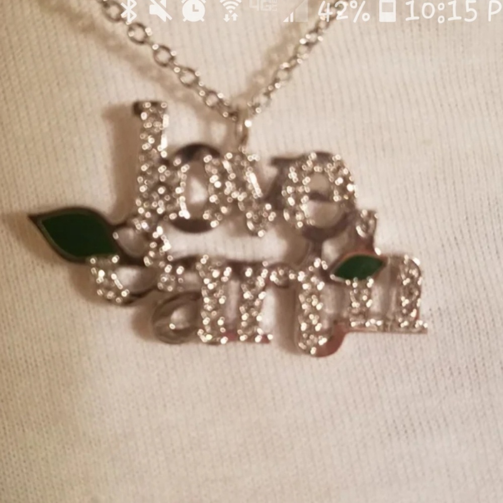 Swarovski "Love Earth" necklace